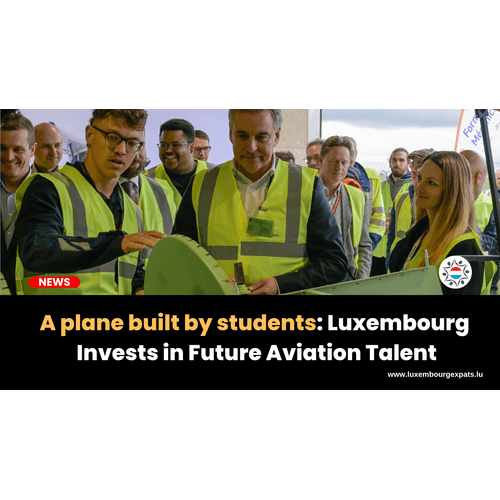 A plane built by students: Luxembourg Invests in Future Aviation Talent