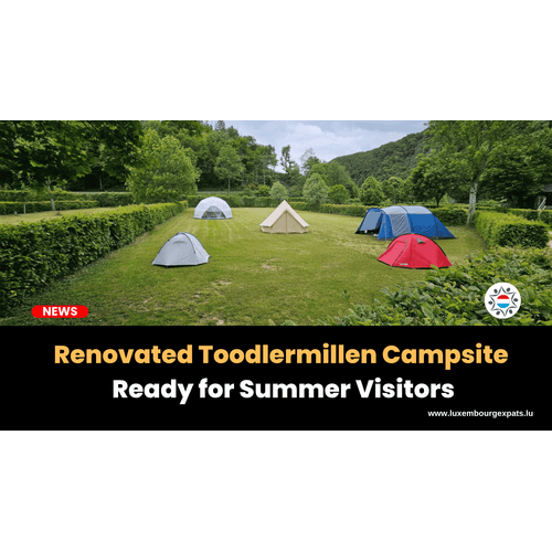 Renovated Toodlermillen Campsite Ready for Summer Visitors