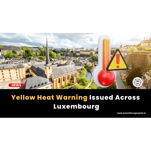 Yellow Heat Warning Issued Across Luxembourg