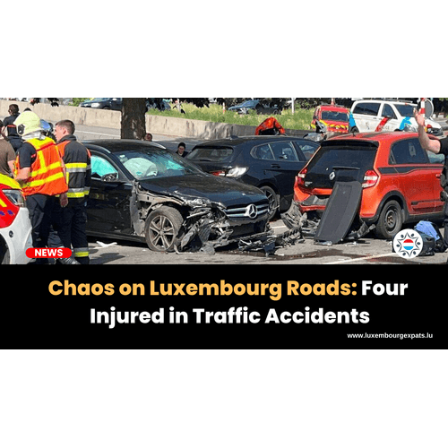 Chaos on Luxembourg Roads: Four Injured in Traffic Accidents