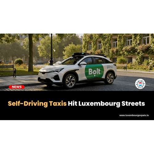 Self-Driving Taxis Hit Luxembourg Streets