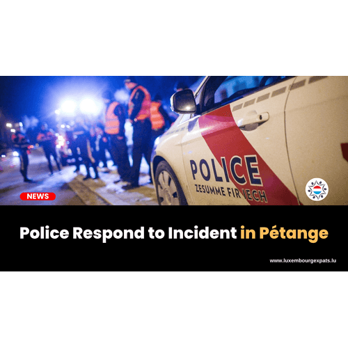 Police Respond to Incident in Pétange